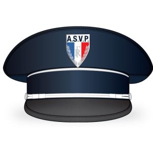 Casquette rigide de cérémonie A.S.V.P.
