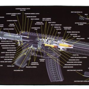 Tapis de démontage Tekmat Ultra pour AR-15 - Vue 3D