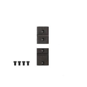 Paire d'embases Warne - Acier - Pour Browning FN A-Bolt WSSM