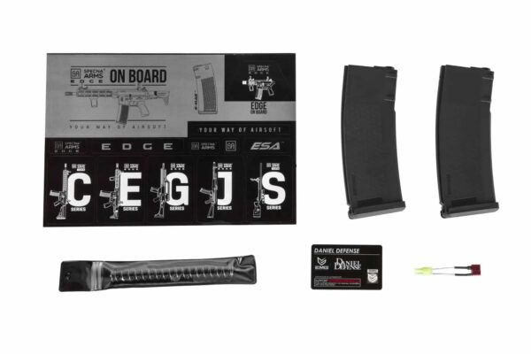 REPLIQUE LONGUE 6MM DANIEL DEFENSE SA-E28 RIS III 14.5 HAL CHAOS BRONZE – Image 5