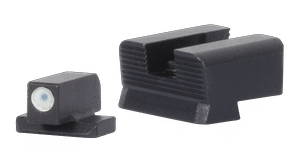 KIT HAUSSE + GUIDON TACTIC POINT BLANC SUR L'AVANT POUR TP9 SF/ELITE/SFX/METE