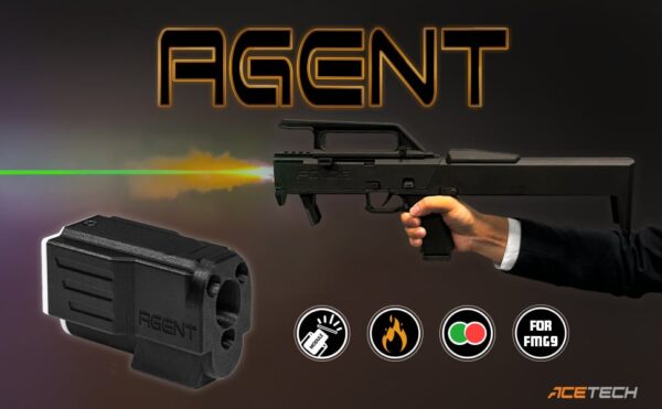 PISTOLET 6MM ORION AVEC KIT FMG9 ET TRACEUR NOIR – Image 2