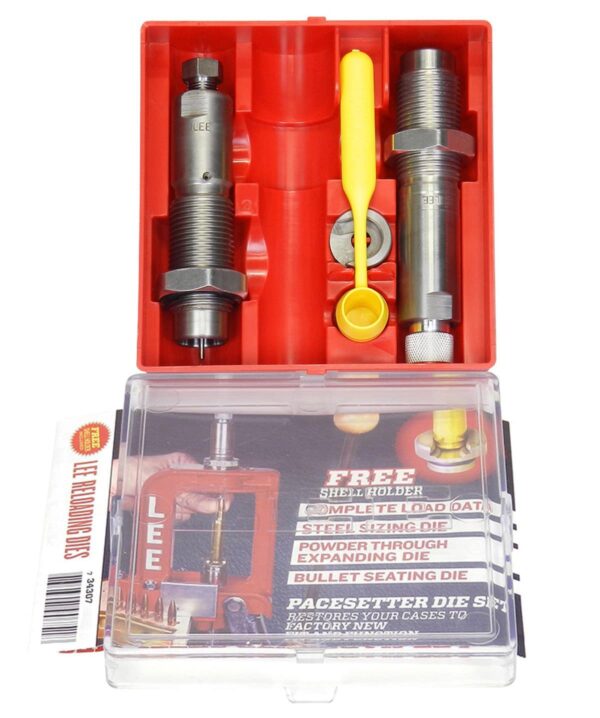 JEU D'OUTILS 2P LEE AVEC SUPPORT DOUILLE 8MM LEBEL