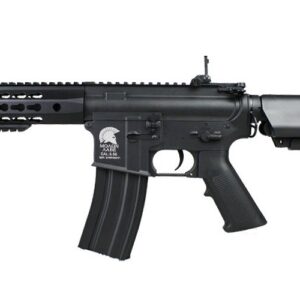 REPLIQUE LONGUE 6MM M4 URX4 KM 8'' CHALLENGER G3 AEG BK