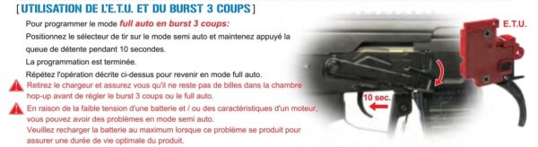 REPLIQUE LONGUE 6MM RK 74 T – Image 2