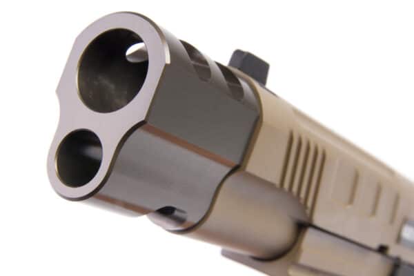 PISTOLET 6MM KP16 COMPENSATEUR CO2 TAN – Image 5