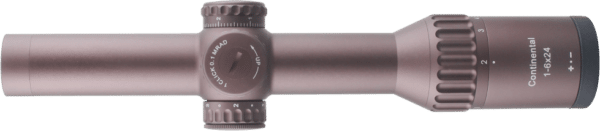 LUNETTE CONTINENTAL X6 1-6X24 SFP RET BDC COYOTE – Image 3