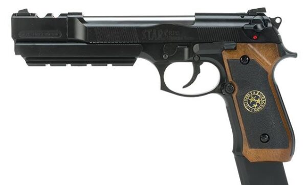PISTOLET 6MM GAZ BIOHAZARD M92 EXTENDED COMP VERSION SEMI – Image 2