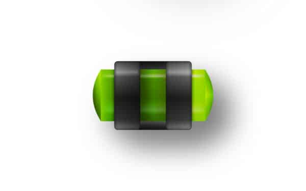 GUIDON FLUO VERT AJOURE M3 D3 L7.5