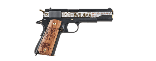 PISTOLET 6MM 1911 IWO JIMA EDITION LIMITEE GAZ – Image 2