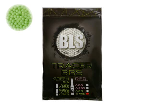 BILLES 0.25G TRACANTES VERTES EN SACHET DE 1KG