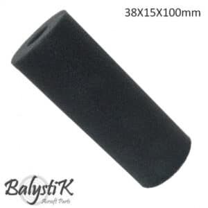 MOUSSE POUR SILENCIEUX 38X15X100MM