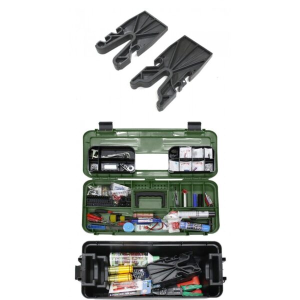 MALLETTE OUTILS 61CM NOIRE ET VERTE – Image 4
