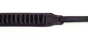 CARTOUCHIERE 2OT TOILE MARRON ET CUIR