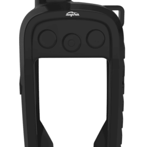 COQUE SILICONE ALPHA 100 TACTILE NOIR