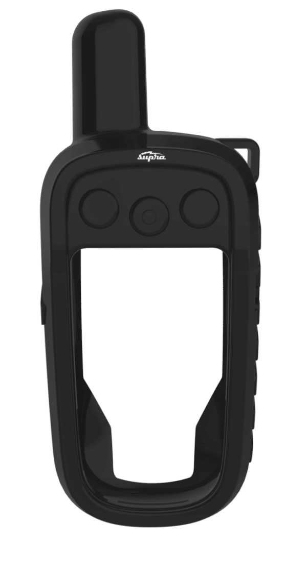 COQUE SILICONE ALPHA 100 TACTILE NOIR