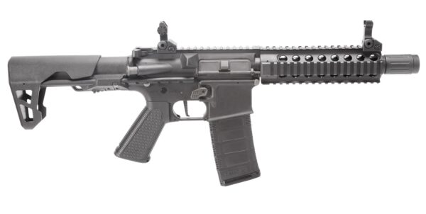 REPLIQUE LONGUE 6MM PDW 5,56 SBR L NOIR