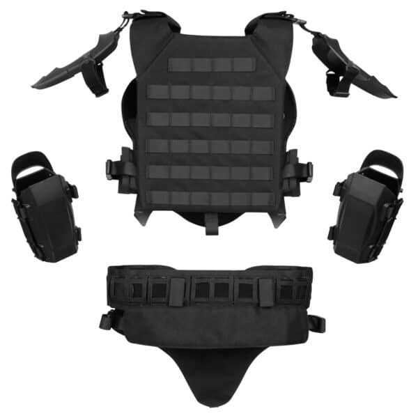 ARMURE IRON WARRIOR NOIRE – Image 2