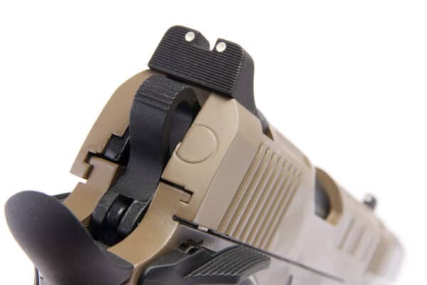 PISTOLET 6MM KP16 COMPENSATEUR CO2 TAN – Image 4