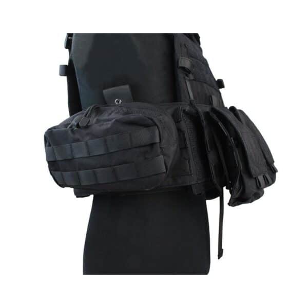 VESTE TACTIQUE 6094 NOIRE – Image 3