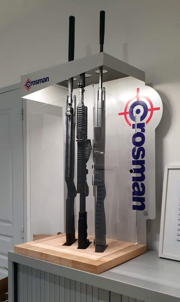 PRESENTOIR CROSMAN - 3 ARMES LONGUES – Image 2