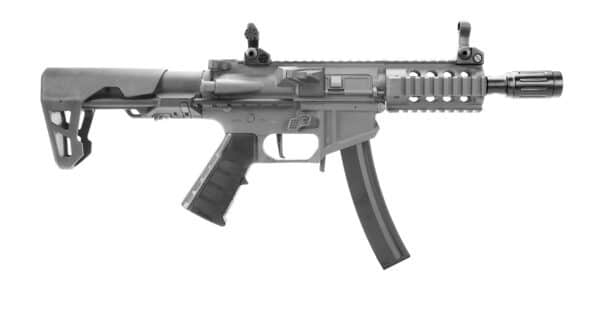 REPLIQUE LONGUE 6MM PDW 9MM SBR S GRIS – Image 2