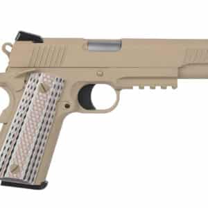 PISTOLET 6MM GAZ M45A1 TAN