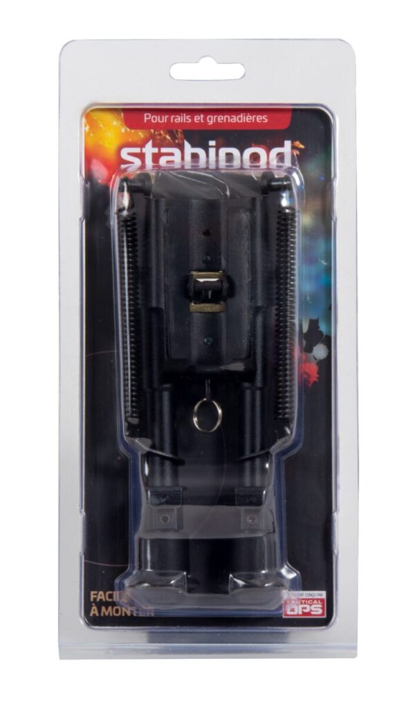 BIPIED REGLABLE STABIPOD FIXATION SUR RAIL ET GRENADIERE – Image 4