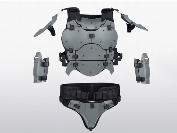 ARMURE IRON WARRIOR GRISE