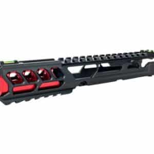 CULASSE AAP01 FUKU-2 CNC NOIRE / ROUGE - Long Cutout version