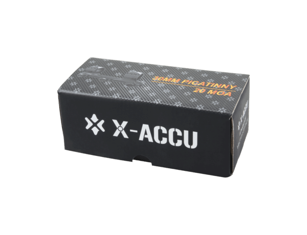 MONTAGE X ACCU PICATINNY 30MM MEDIUM 20MOA – Image 4