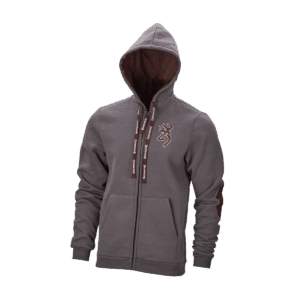 SWEATSHIRT ZIP SNAPSHOT ASHGREY 2XL