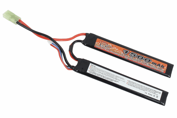 BATTERIE LI-PO 7.4V 1500MAH 2 STICKS