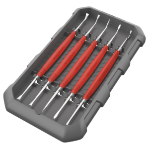 SET DE NETTOYAGE PICS ACIER ACCU-GRIP