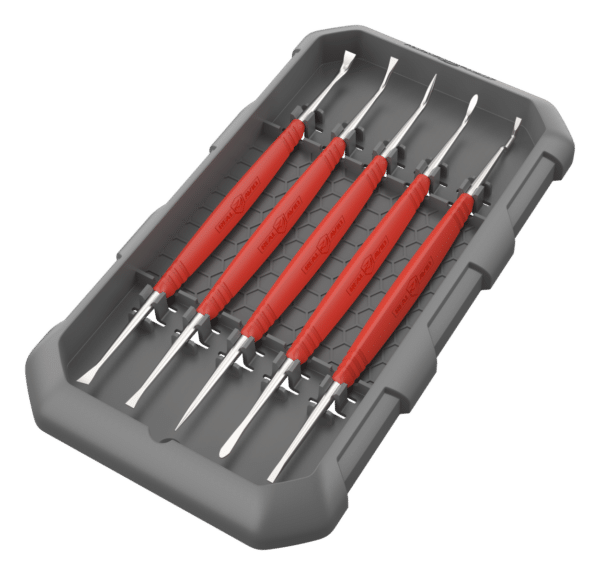 SET DE NETTOYAGE PICS ACIER ACCU-GRIP