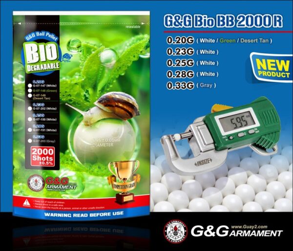 BILLES BIO 0.25G BLANCHES EN SACHET DE 2000