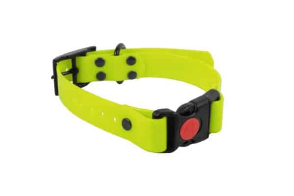 COLLIER CLIP RAPIDE BIOTHANE JAUNE – Image 2