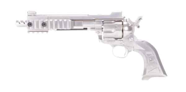 REVOLVER 6MM SAA 45 DEVIL SILVER