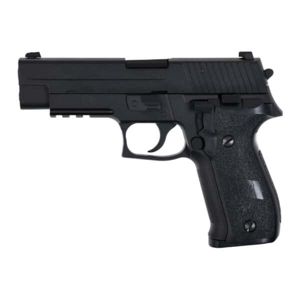 PISTOLET 6MM GAZ F226 AVEC RAILS NOIR – Image 2
