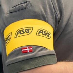 BRASSARD JAUNE ASG