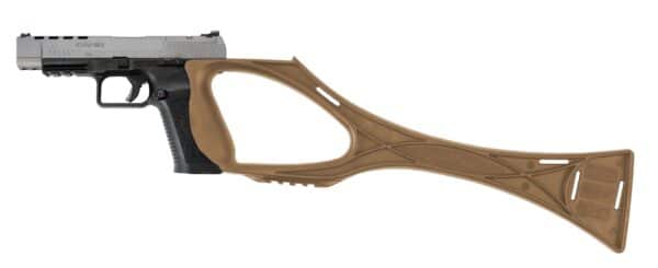 CROSSE TACTIQUE ARMBRACE FDE POUR PISTOLET CANIK TP SANS PUITS DE CHARGEUR – Image 2