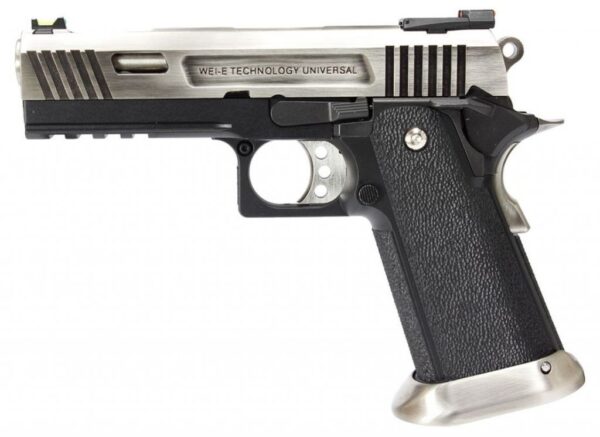 PISTOLET 6MM GAZ HI-CAPA 4.3 SILVER ALLOSAURUS (ALL) – Image 2