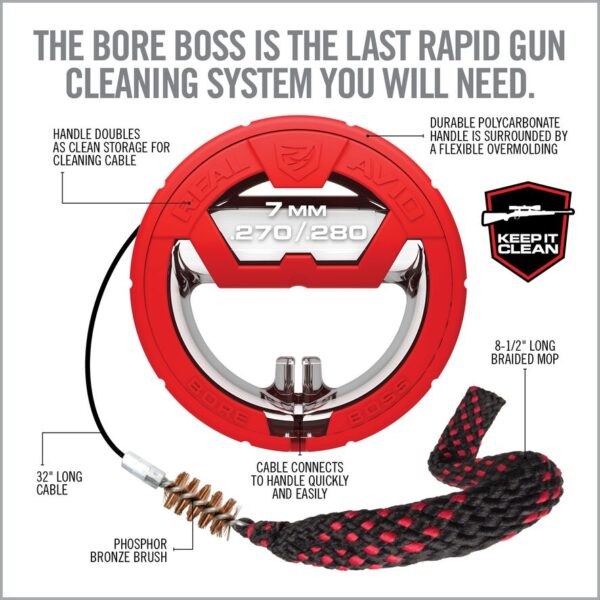 CABLE DE NETTOYAGE BORE BOSS - .270CAL/.280CAL/7MM – Image 4