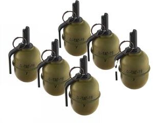 PACK 6 GRENADES TAG 19 Y SANS ECLATS