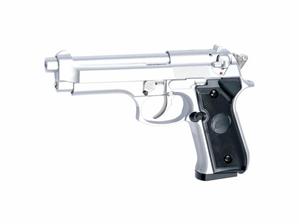 PISTOLET 6MM M92F GAZ SILVER
