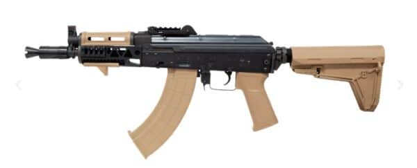 REPLIQUE LONGUE 6MM AK74 U TACTICAL  TAN