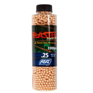 BILLES 0.25G BLASTER TRACANTES  ROUGES EN BOUTEILLE DE 3300