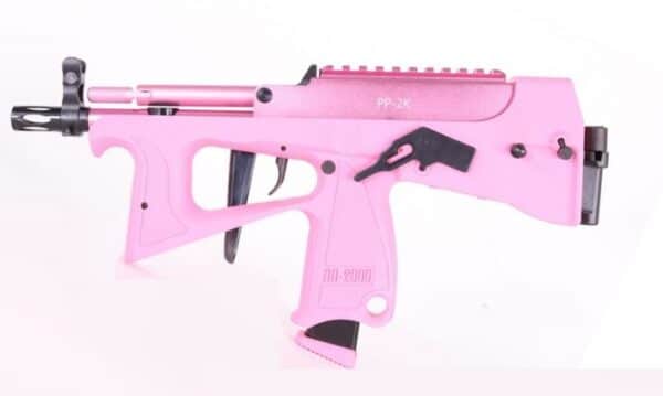 PISTOLET 6MM PP-2K ROSE AVEC CHARGEUR GAZ – Image 2