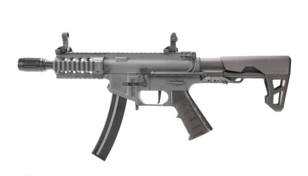 REPLIQUE LONGUE 6MM PDW 9MM SBR S GRIS