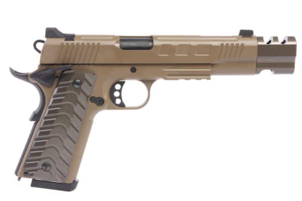 PISTOLET 6MM KP16 COMPENSATEUR CO2 TAN – Image 2